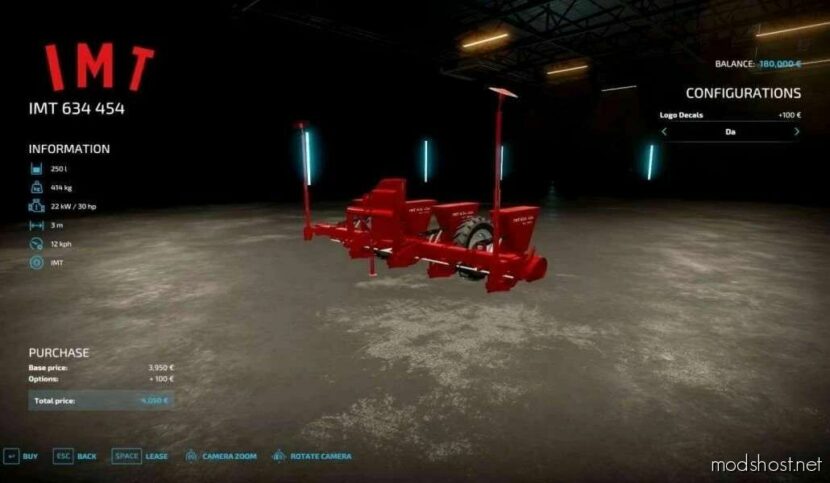 FS22 IMT Forklift Mod: -634.454 (Featured)