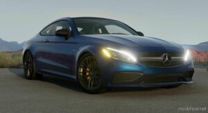 BeamNG Mercedes-Benz Car Mod: C-Class Coupe V4.0 0.30 (Featured)