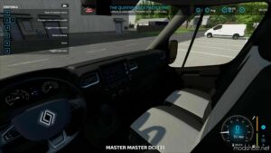 FS22 Renault Car Mod: Master (Case LH Cloue) V1.0.5 (Image #3)