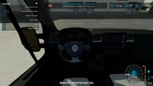 FS22 Renault Car Mod: Master (Case LH Cloue) V1.0.5 (Image #5)