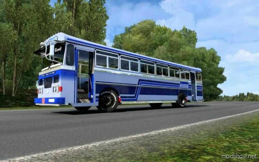 ETS2 Mod: Lanka Ashok Leyland BUS Update 2023 1.48 (Featured)