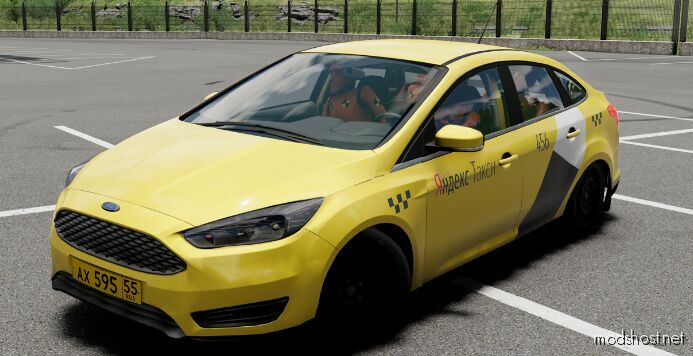 BeamNG Ford Car Mod: Focus 3 Sedan (Featured)