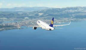 MSFS 2020 A32NX Livery Mod: A32NX Lufthansa A320Neo D-Ainh 8K V2.3 (Image #2)