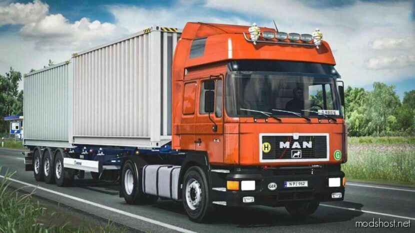 ETS2 MAN Truck Mod: F90 V2.2.5 1.48 (Featured)