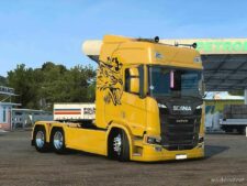 ETS2 Scania Skin Mod: Super Brazilian Style Truck (Featured)