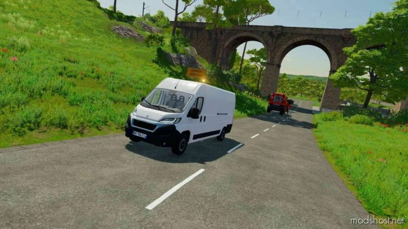 FS22 Vehicle Mod: Peugeot Boxer V2.0 (Featured)