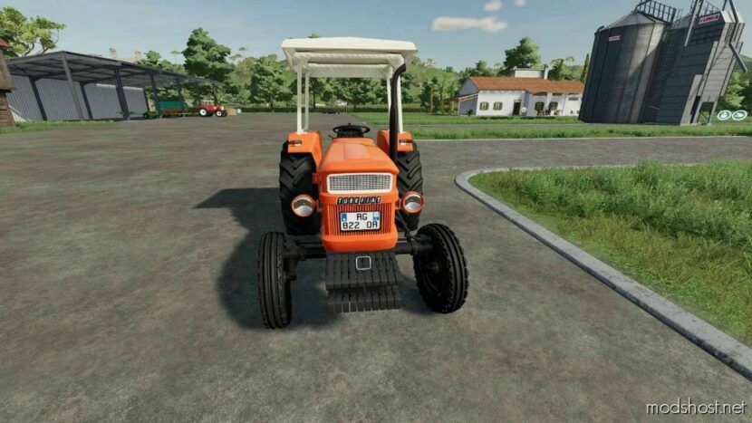 FS22 Fiat Tractor Mod: Turk Fiat 480 V1.0.0.2 (Featured)