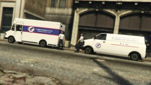 GTA 5 Vehicle Mod: USP (United States Post) Minipack Add-On (Image #2)