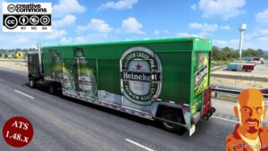 ATS Mod: Mickey´s Beverages Trailer 1.48 (Image #2)