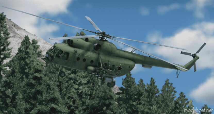 GTA 5 Vehicle Mod: MIL MI-8 Gunship Add-On / Fivem (Featured)