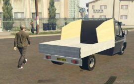 GTA 5 Ford Vehicle Mod: Transit Tipper VAN 2007 V1.1 (Image #2)