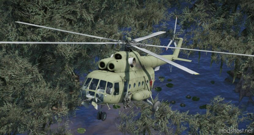 GTA 5 Vehicle Mod: MIL MI-8 Cargo/Trooptransport Add-On / Fivem (Featured)