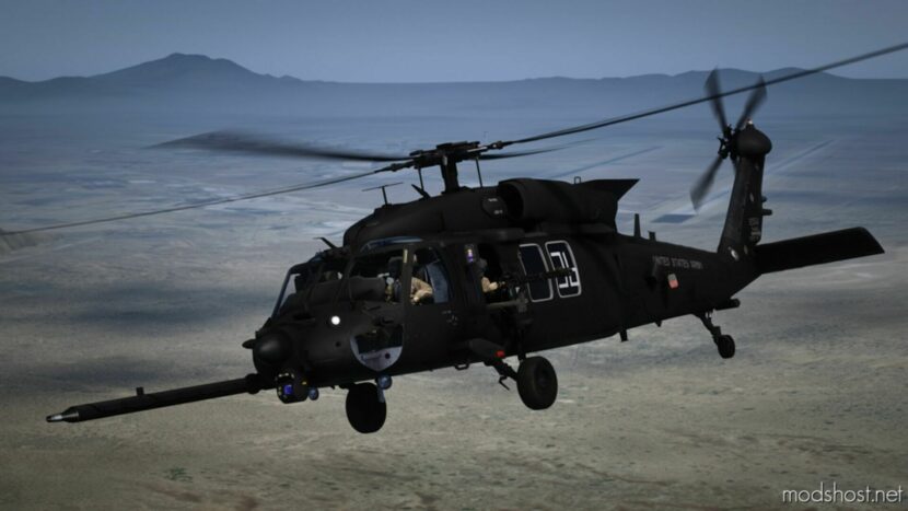 GTA 5 Vehicle Mod: MH-60 Black Hawk Package Add-On | Vehfuncs V (Featured)