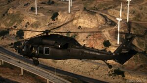 GTA 5 Vehicle Mod: MH-60 Black Hawk Package Add-On | Vehfuncs V (Image #3)