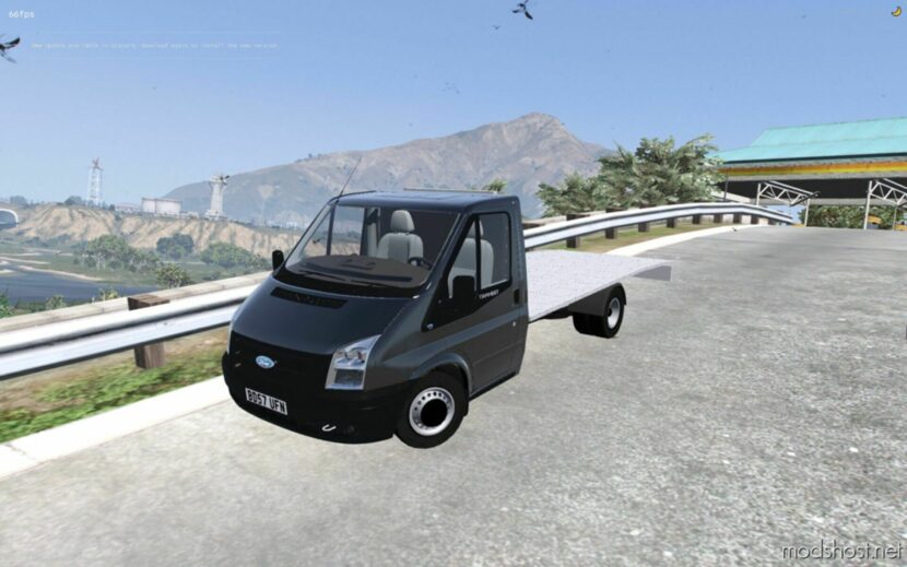 GTA 5 Ford Vehicle Mod: Transit Recovery VAN 2007 (Featured)