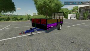 FS22 Mod: 1999 Neal Manufacturing Utility Trailer Converted (Image #2)