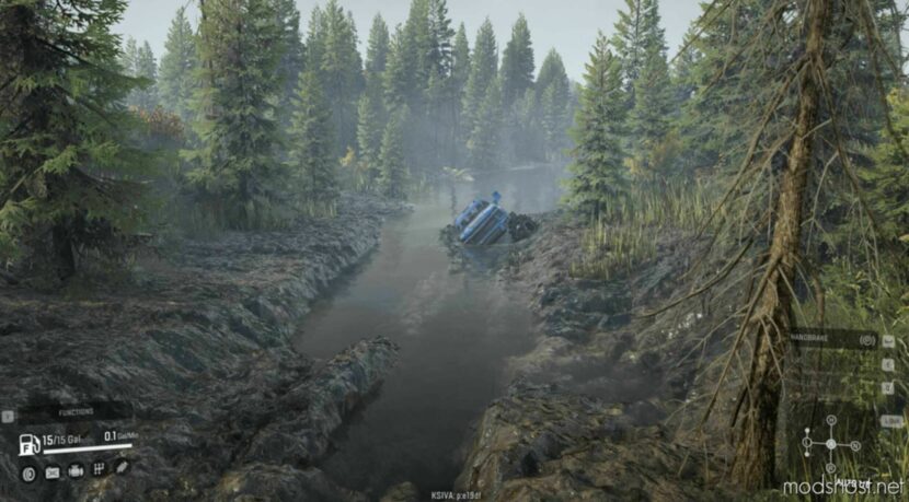 SnowRunner Map Mod: Outlaws Swamp Trails V1.1.4 (Featured)