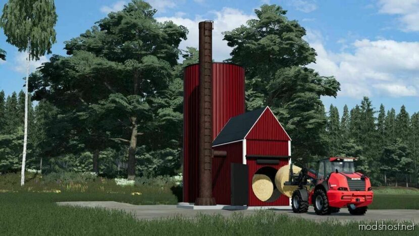 FS22 Placeable Mod: Straw Boiler (Featured)