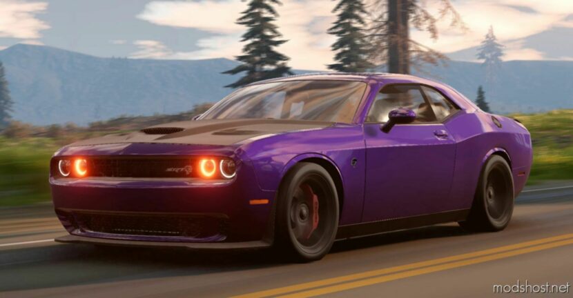 BeamNG Dodge Car Mod: Challenger Pack Release 0.30 (Featured)