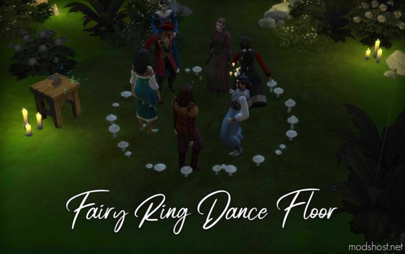 Sims 4 Mod: Fairy Ring Dance Floor (Featured)