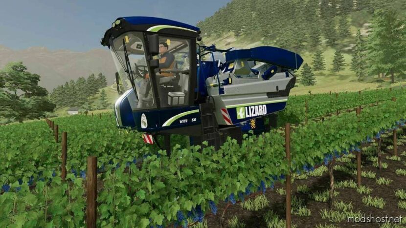 FS22 Combine Mod: Lizard Vitix0 (Featured)