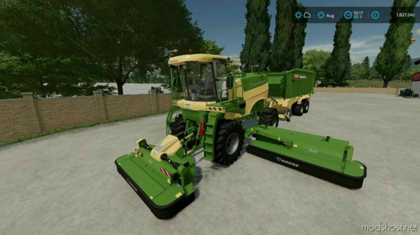 FS22 Krone Combine Mod: Bigm450 & Tigo XR75D (Featured)