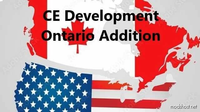 ATS Map Mod: CE Development Ontario Addition V1.15.48.5 (Featured)