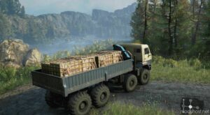 SnowRunner Mod: Kamaz 65201-3 Truck V1.0.2 (Image #4)