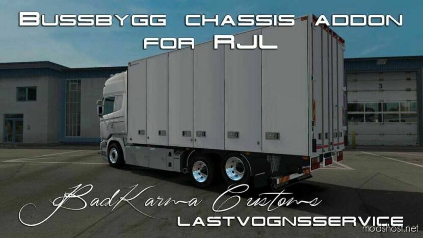 ETS2 Part Mod: Bussbygg Chassis Addon V1.4 (Featured)