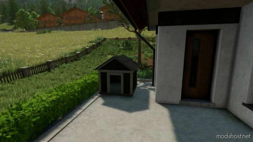 FS22 Object Mod: DOG House Prefab (Prefab) (Featured)