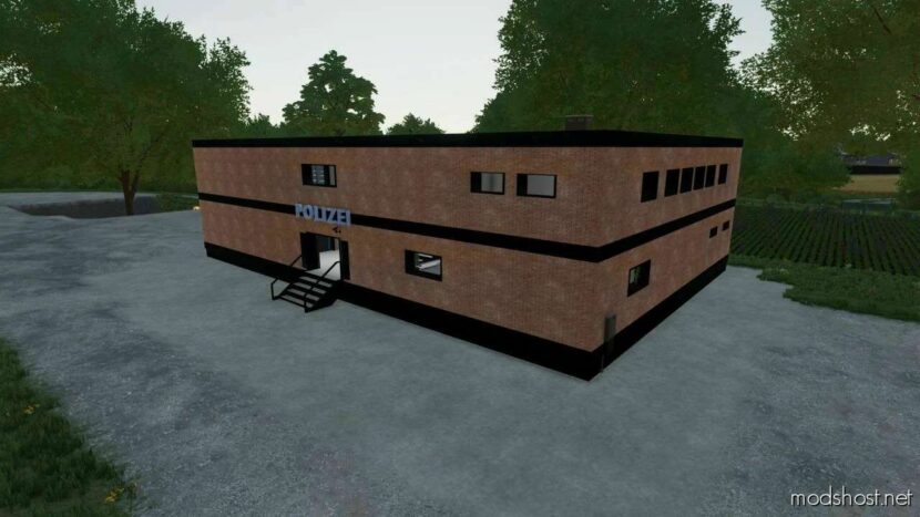 FS22 Placeable Mod: Police Station (Featured)