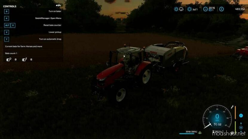 FS22 Script Mod: Bale ID Manager V2.0.0.1 (Featured)