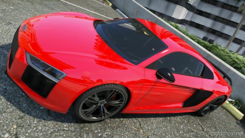 GTA 5 Audi Vehicle Mod: R8 V10 (Featured)