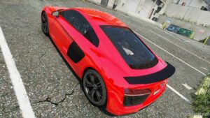 GTA 5 Audi Vehicle Mod: R8 V10 (Image #3)