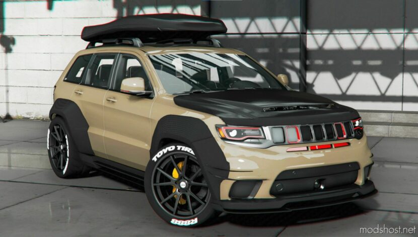 GTA 5 Jeep Vehicle Mod: StormTrooperHawk (Featured)