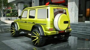 GTA 5 Mercedes-Benz Vehicle Mod: Brabus G900 Rocket ON Forgiato 2 (Image #2)