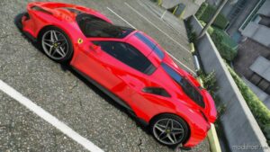 GTA 5 Ferrari Vehicle Mod: Pista 488 Spider 2019 (Image #2)