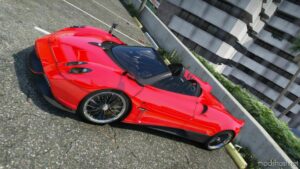 GTA 5 Roadster Vehicle Mod: Pagani Huayra Roadster (Featured)