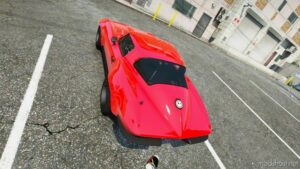 GTA 5 Corvette Vehicle Mod: 1966 Corvette Stingray Coupe (Image #3)