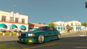 GTA 5 BMW Vehicle Mod: E36 Stance Eurolook Add-On V2.0 (Image #3)