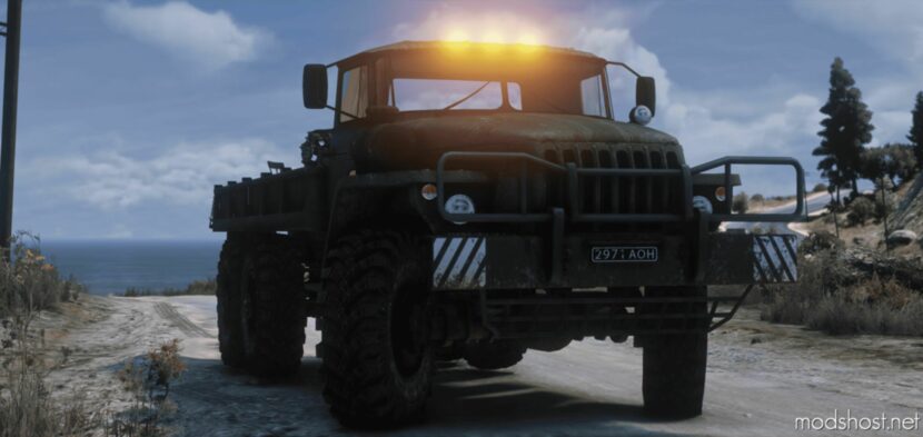 GTA 5 Vehicle Mod: Ural-4320 ZU-23 Add-On / Fivem (Featured)