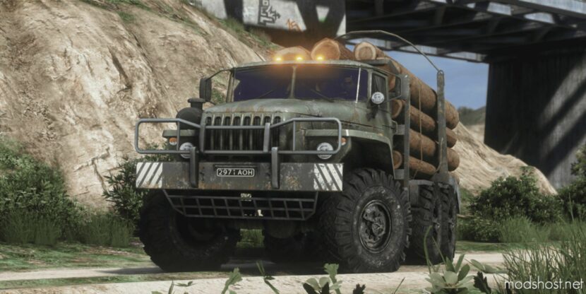 GTA 5 Vehicle Mod: Ural-4320 Pack Add-On / Fivem (Featured)