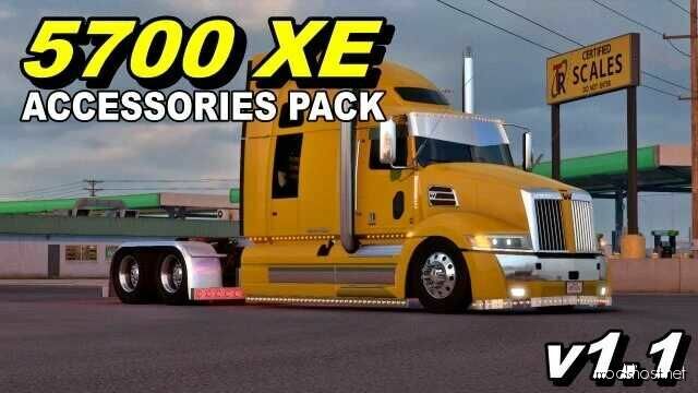 ATS Western Star Part Mod: SCS 5700XE Accessories Pack V1.1 1.48 (Featured)