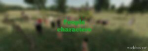 FS22 Placeable Mod: People Characters (Featured)