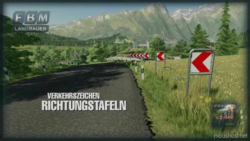 FS22 Placeable Mod: Direction Signs (Featured)