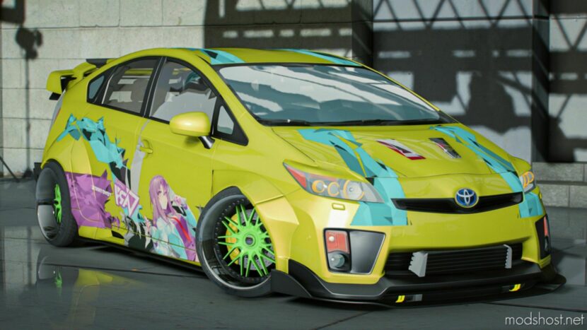 GTA 5 Toyota Vehicle Mod: Prius Widebody (Featured)