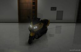 GTA 5 Yamaha Vehicle Mod: 2023 Yamaha Tmax 560 Tech Add-On/Tuning/ (Image #4)