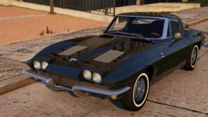 GTA 5 Chevrolet Vehicle Mod: 1963 Chevrolet Corvette C2 “Split Window” Add-On | Template | Liveries | Tuning (Featured)