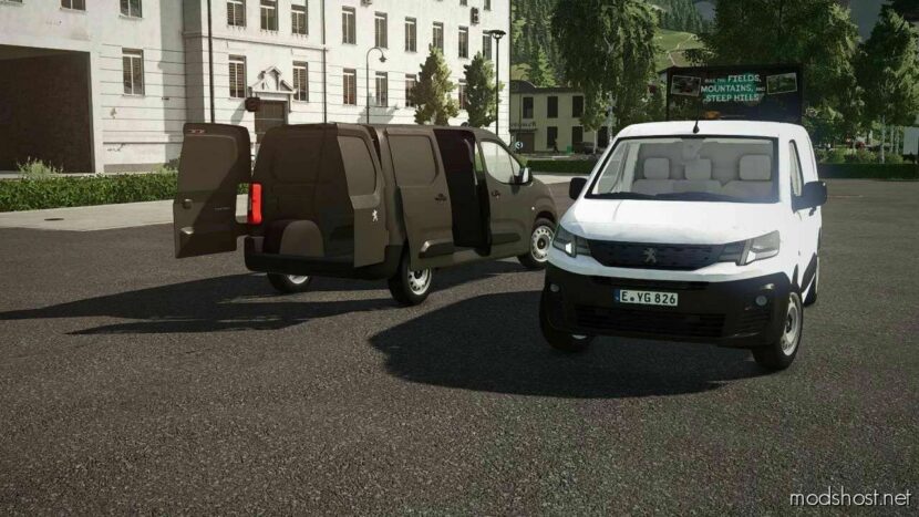 FS22 Peugeot Vehicle Mod: Partner III V1.0.0.1 (Featured)