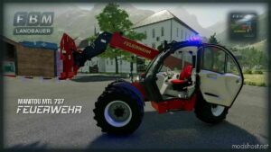 FS22 Forklift Mod: MTL737 Feuerwehr V1.0.1 (Image #7)